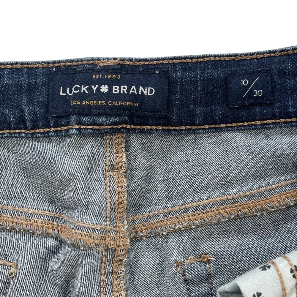 Lucky Brand Womens Jeans Size 10/30 Dark Wash Slim‎ Fit Stretch Denim